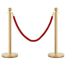 Load image into Gallery viewer, 4 pcs Stanchion Posts Queue Pole
