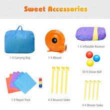 Load image into Gallery viewer, Kids Inflatable Bounce House Dragon Jumping Slide Bouncer Castle
