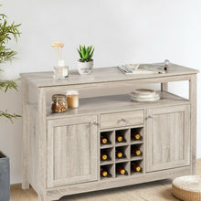 Load image into Gallery viewer, Buffet Server Sideboard Wine Cabinet Console-Gray

