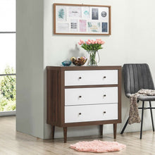 Load image into Gallery viewer, 3 Drawer Dresser Wooden Chest Storage Freestanding Cabinet
