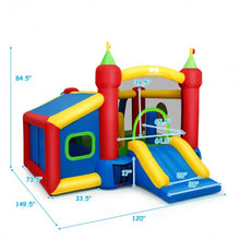 Load image into Gallery viewer, Kids Gift Inflatable Bounce House with 480W Blower
