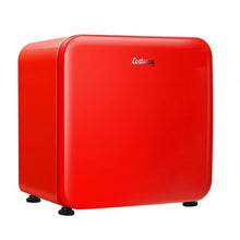 Load image into Gallery viewer, 1.6 Cubic Feet Compact Refrigerator with Reversible Door-Red
