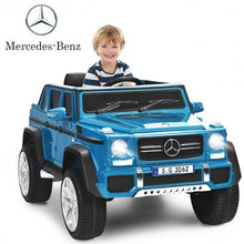 Load image into Gallery viewer, 12V Licensed Mercedes-Benz Kids Ride On Car-Navy
