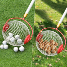 Load image into Gallery viewer, Medium Rolling Nut Gatherer Picks up Balls Nuts &amp; Other Objects

