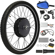 Load image into Gallery viewer, 1000W 48V 26&quot; x 1.95&quot; Front Wheel Electric Bicycle Kit
