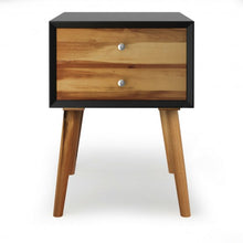 Load image into Gallery viewer, Nightstand Wooden End Table Bedside Table
