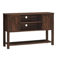 Load image into Gallery viewer, TV Storage Cabinets with Bottom Shelf-Brown

