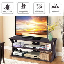 Load image into Gallery viewer, 3-Tier Entertainment Center Storage Cabinet TV Stand
