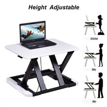 Load image into Gallery viewer, Slim 8 Adjustable Standing Folding Lap Desk-White
