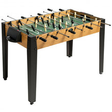 Load image into Gallery viewer, 48&quot; Competition Sized Home Recreation Wooden Foosball Table-Brown
