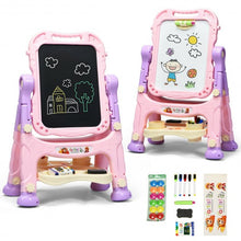 Load image into Gallery viewer, Double Sided Magnetic Drawing Art Easel-Pink
