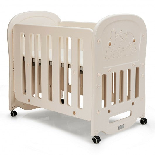 3-in-1 Baby Bed Crib with 2