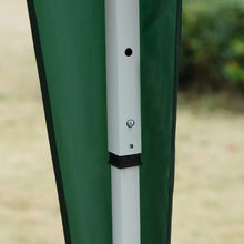 Load image into Gallery viewer, 10’ x 20’ EZ POP UP Folding Wedding Party Tent Cross-Bar-Green
