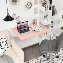 Load image into Gallery viewer, Space Saver Folding Wall-Mounted Drop-Leaf Table-Pink
