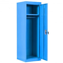 Load image into Gallery viewer, 48&quot; Kid Safe Storage Children Single Tier Metal Locker-Blue
