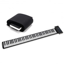 Load image into Gallery viewer, Rechargeable 88 Keys Electronic Roll up Piano with Pedal
