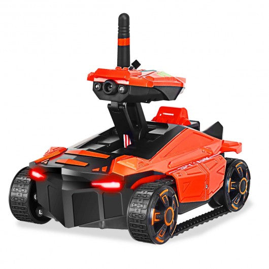 YD211 FPV Kids Wifi Shooting RC Spy Tank Toy with HD Camera