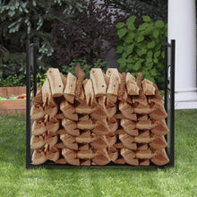 Load image into Gallery viewer, 4ft Heavy Duty Firewood Log Rack for Fireplace Stove Fire Pit
