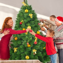Load image into Gallery viewer, 7 ft Hinged Artificial Christmas Tree Holiday Decoration with Stand
