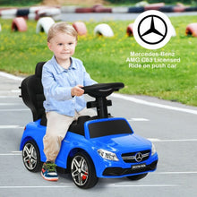 Load image into Gallery viewer, 3-in-1 Mercedes Benz Ride-on Toddler Sliding Car-Blue

