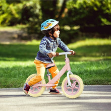 Load image into Gallery viewer, 12&quot; Kids Balance No-Pedal Ride Pre Learn Bike with Adjustable Seat-Pink
