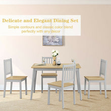 Load image into Gallery viewer, 5 Piece Mid Century Modern Dining Table Set
