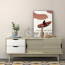 Load image into Gallery viewer, TV Stand for TV up to 60&quot; Media Console Table Storage with Doors-Gray
