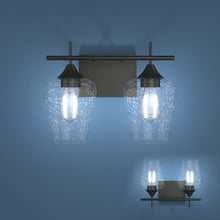 Load image into Gallery viewer, 2-Light  Modern Bathroom Vanity Light Fixtures
