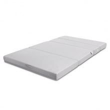 Load image into Gallery viewer, 4" Tri-Fold Sofa Bed Foam Mattress with Handles-Full Size
