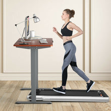 Load image into Gallery viewer, Electric Height Adjustable Standing Desk with Memory Controller-Brown
