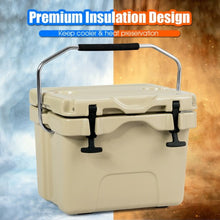 Load image into Gallery viewer, 16 Quart Portable Ice Cooler with 24 Cans
