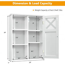 Load image into Gallery viewer, 2-Tier Multipurpose Wall-Mounted Cabinet Bathroom Storage
