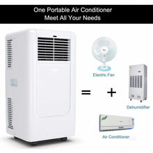 Load image into Gallery viewer, Portable 10000 BTU Air Conditioner Cooling Dehumidify Timer Remote
