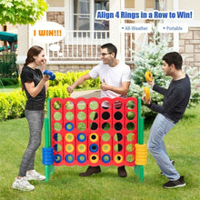Load image into Gallery viewer, Jumbo 4-to-Score 4 in A Row Giant Game Set-Green
