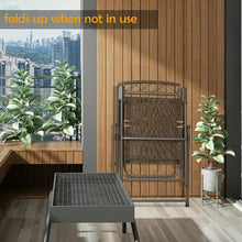 Load image into Gallery viewer, Set of 4 Outdoor Folding Sling Chairs
