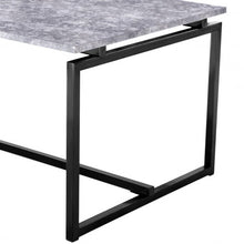 Load image into Gallery viewer, Metal Frame Cocktail Coffee Table-Gray
