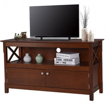 Load image into Gallery viewer, 44&quot; Wooden Storage Cabinet TV Stand
