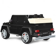 Load image into Gallery viewer, 12V Licensed Mercedes-Benz G650 Kids Ride On Car-Black

