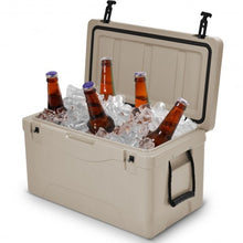 Load image into Gallery viewer, 64 Quart Heavy Duty Outdoor Insulated Fishing Hunting Ice Chest -Gray
