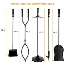 Load image into Gallery viewer, 31&quot; 5 pcs Hearth Fireplace Fire Tools Set
