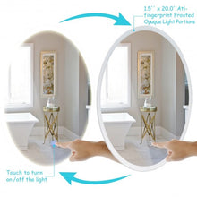 Load image into Gallery viewer, 24&quot; LED Illuminated Light Wall Mount Bathroom Round Mirror
