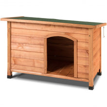 Load image into Gallery viewer, Wood Weather Resistant Home Outdoor Ground Dog House-XL
