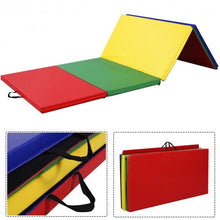 Load image into Gallery viewer, 4&#39; x 8&#39; x 2&quot; 4 Colors Folding Panel Gymnastics Mat
