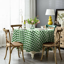 Load image into Gallery viewer, 2 Pcs Stain Resistant and Wrinkle Resistant Table Cloth-Green
