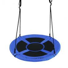 Load image into Gallery viewer, 40&quot; 770 lbs Flying Saucer Tree Swing Kids Gift with 2 Tree Hanging Straps-Blue
