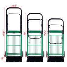 Load image into Gallery viewer, 2-in-1 Convertible Folding Heavy Duty Hand/Platform Truck
