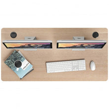 Load image into Gallery viewer, Universal Table Top for Office Relevance Desktop with 2 Cable Holes-Natural
