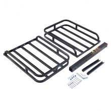 Load image into Gallery viewer, 500 LBS Steel Cargo Carrier Luggage Basket 2&quot; Receiver Hitch Hauler
