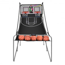 Load image into Gallery viewer, Indoor Double Electronic Basketball Game with 4 Balls
