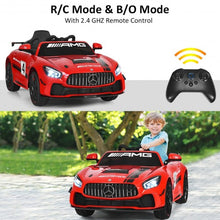 Load image into Gallery viewer, 12V Mercedes Benz AMG Licensed Kids Ride On Car-Red
